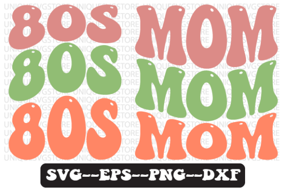 80s Mom Wavy Retro SVG: A Designer's Stitch Review