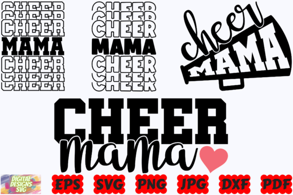 Cheer Mama SVG: Essential Graphics for Crafts