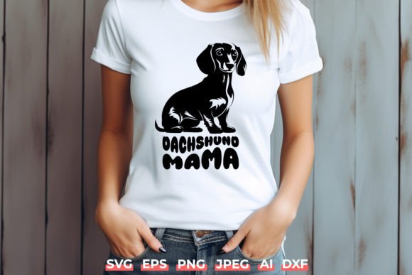 Dachshund Mama SVG: Polished Graphics for Crafts & Blogs