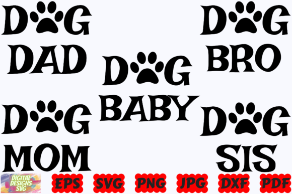 Dog Family SVG: Essential Graphics for Crafts