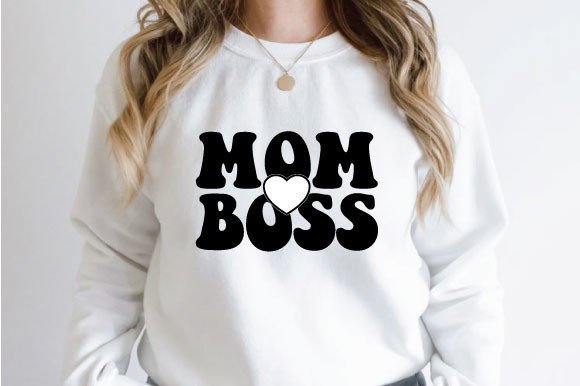 Mom Boss Retro SVG: A Designer's Review for Embroidery