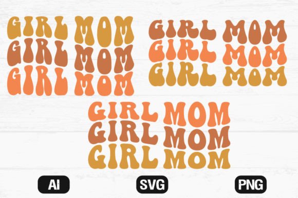 Review: Girl MOM Retro Wavy SVG for Embroidery